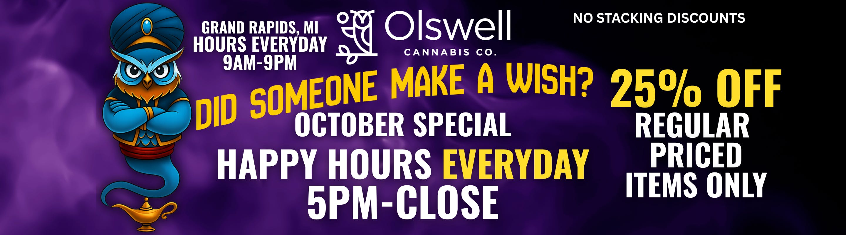 Olswell Cannabis Co listing banner
