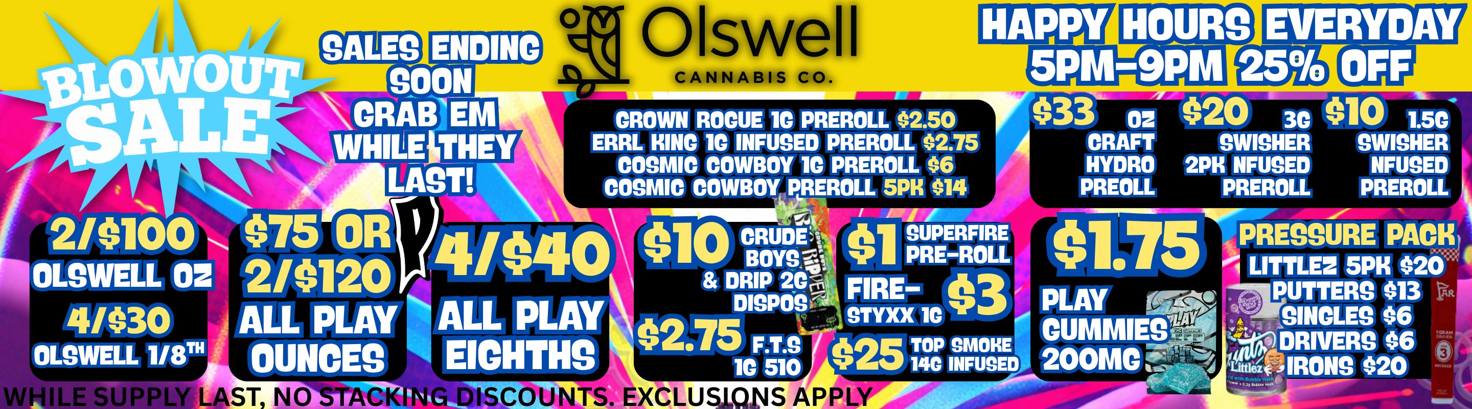 Olswell Cannabis Co listing banner