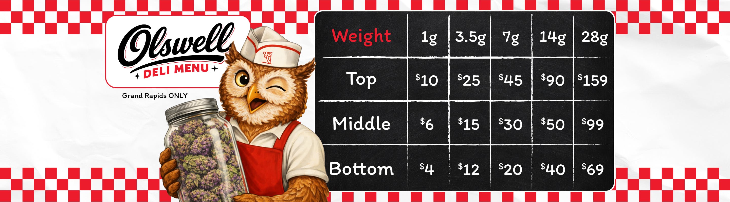 Olswell Cannabis Co listing banner