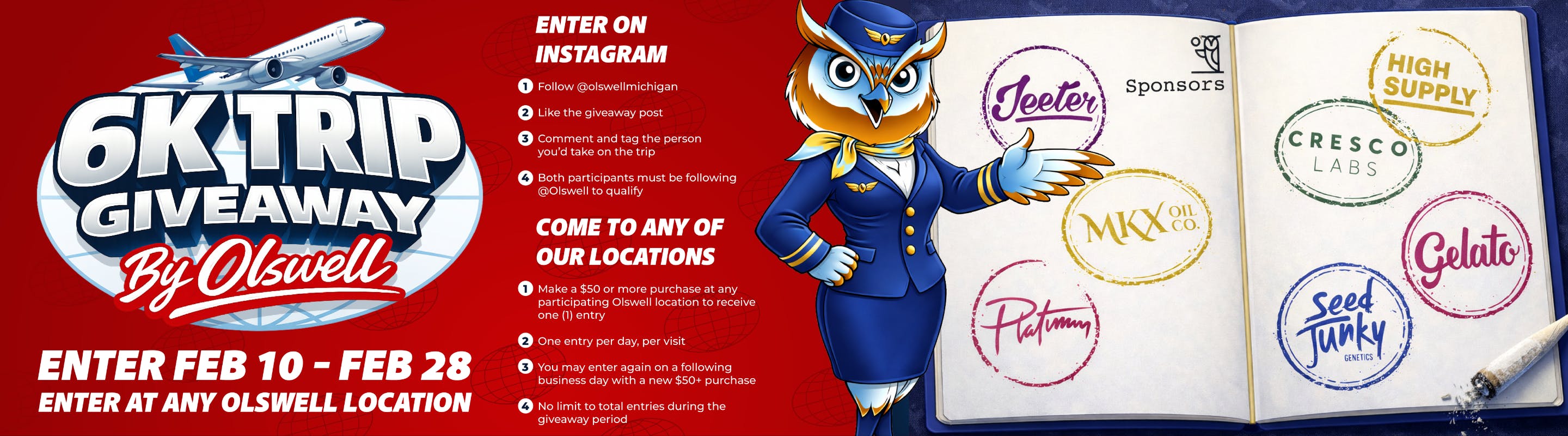 Olswell Cannabis Co listing banner