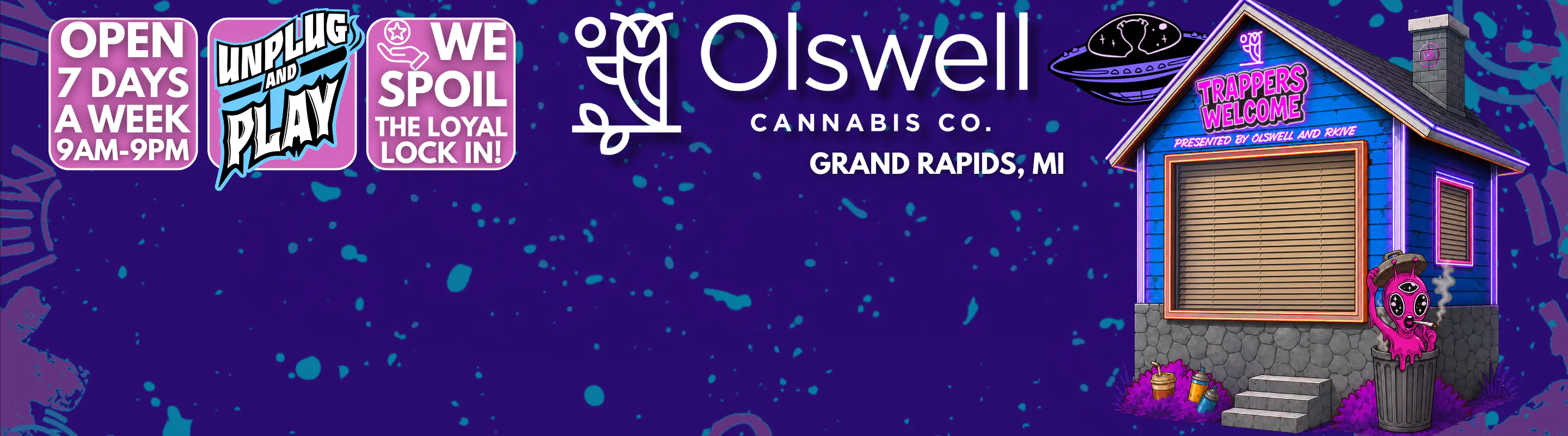 Olswell Cannabis Co listing banner