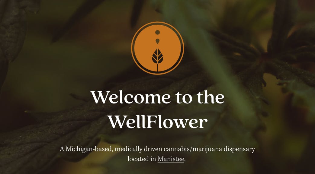 The WellFlower - Manistee listing banner