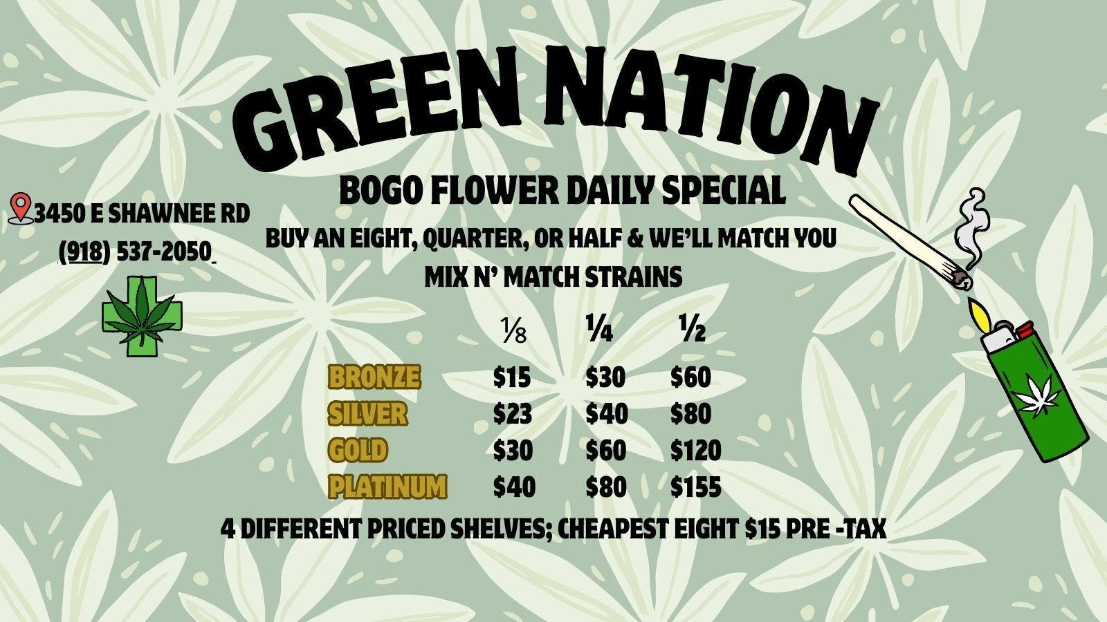 Green Nation #1 listing banner
