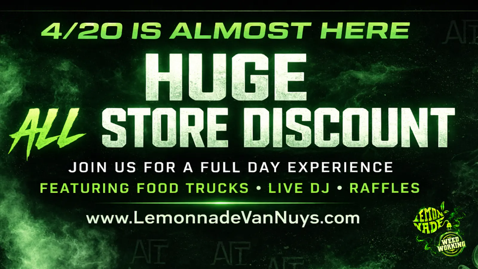 Lemonnade Van Nuys listing banner
