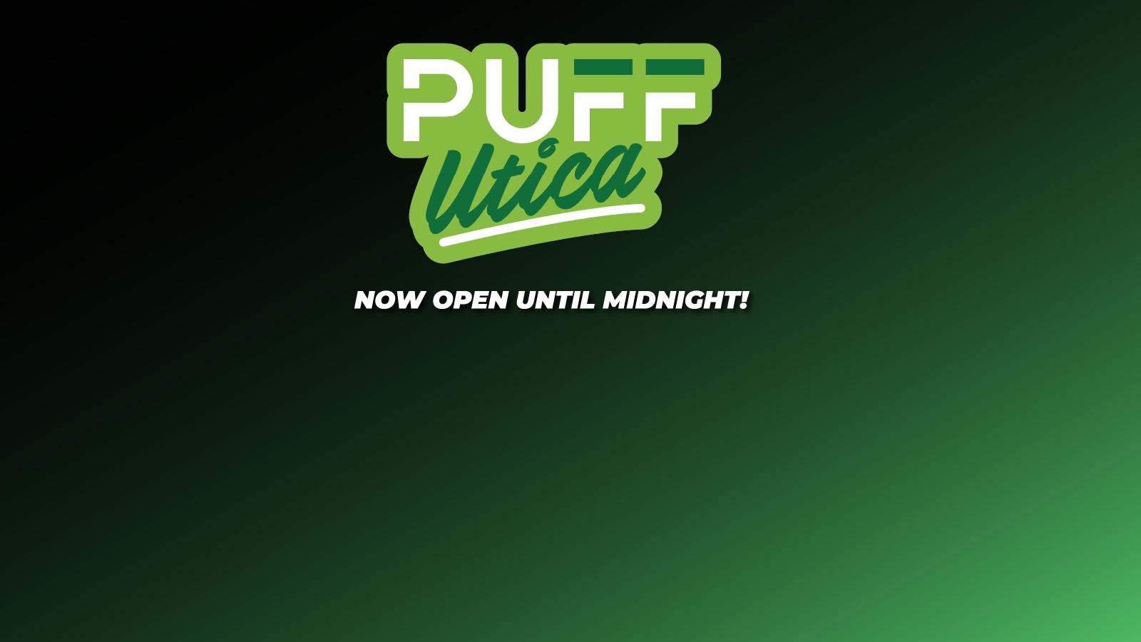 PUFF Utica - Rec & Med listing banner