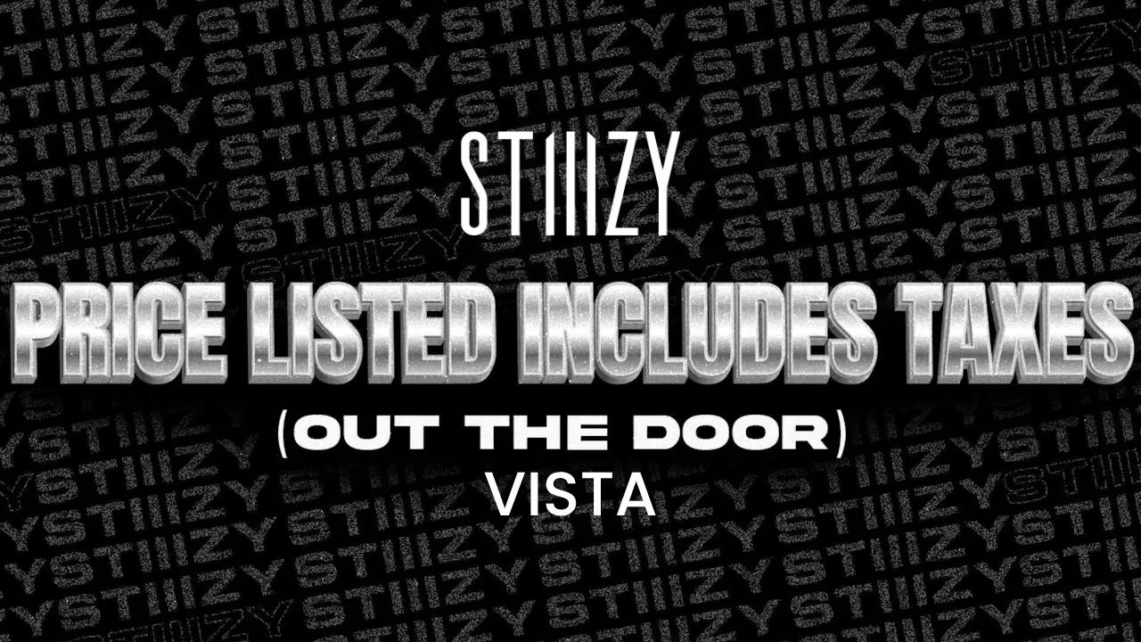 STIIIZY Vista listing banner
