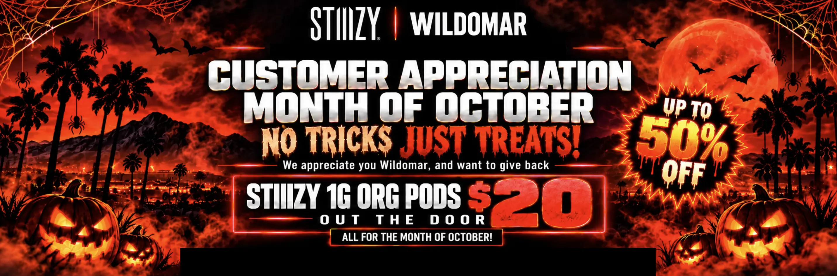 STIIIZY Wildomar listing banner