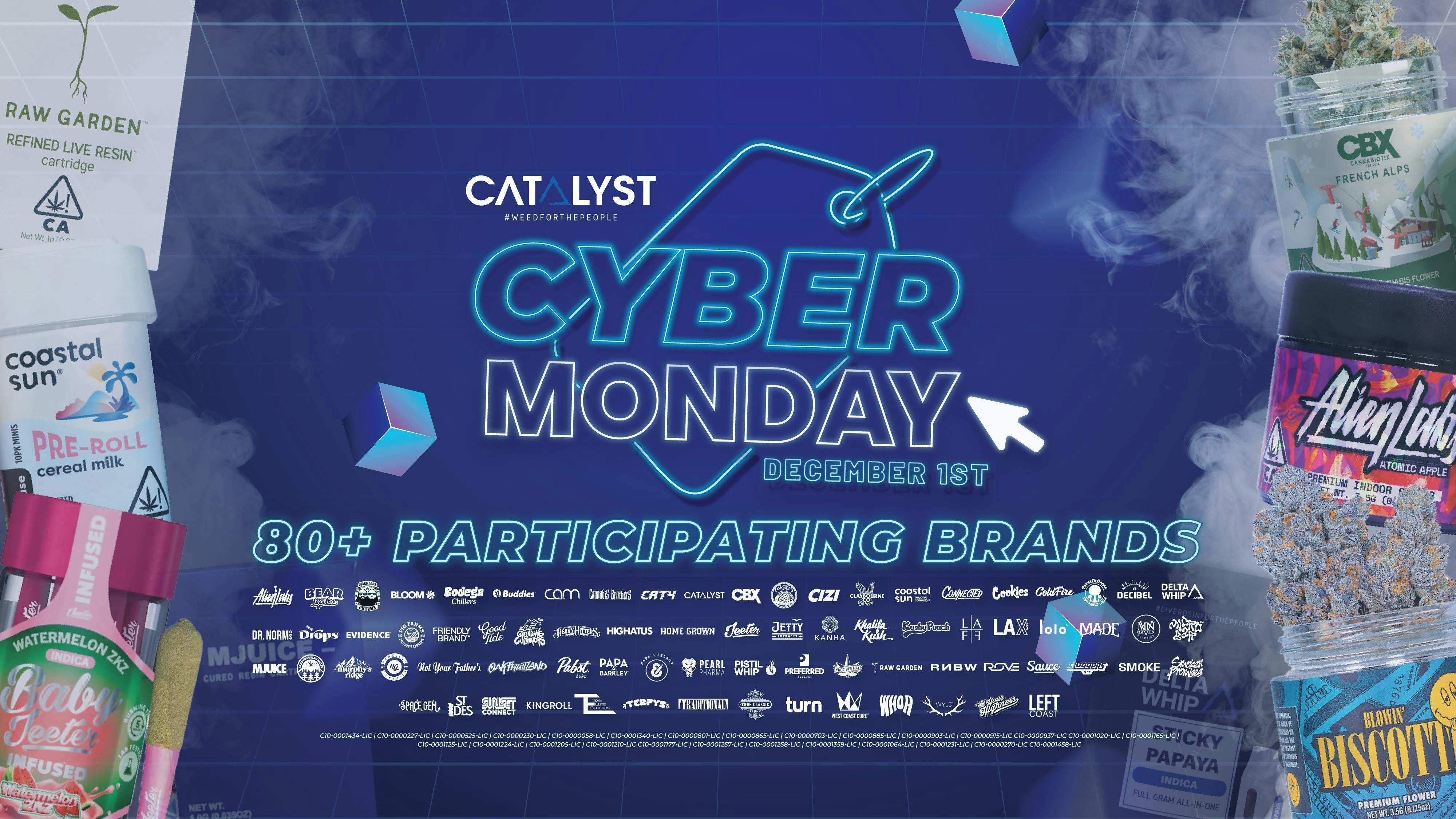 Catalyst Cannabis Dispensary Downtown Long Beach (DTLB) listing banner