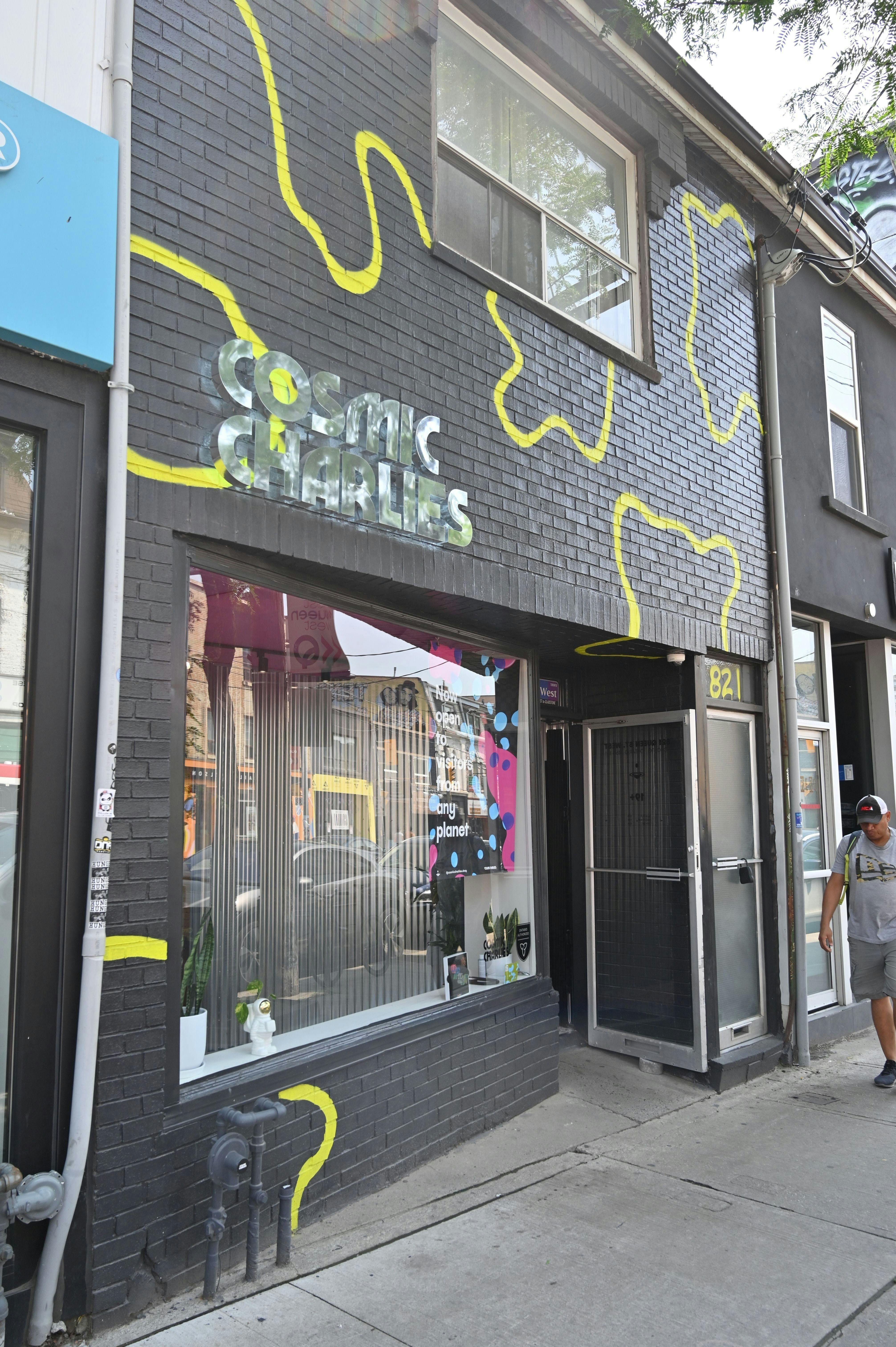 Cosmic Charlies listing banner