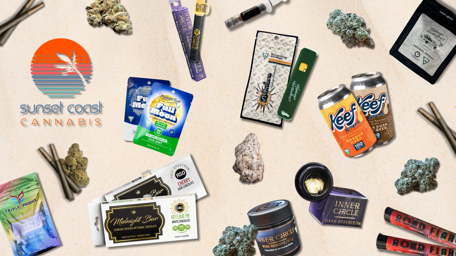 Sunset Coast Provisions listing banner