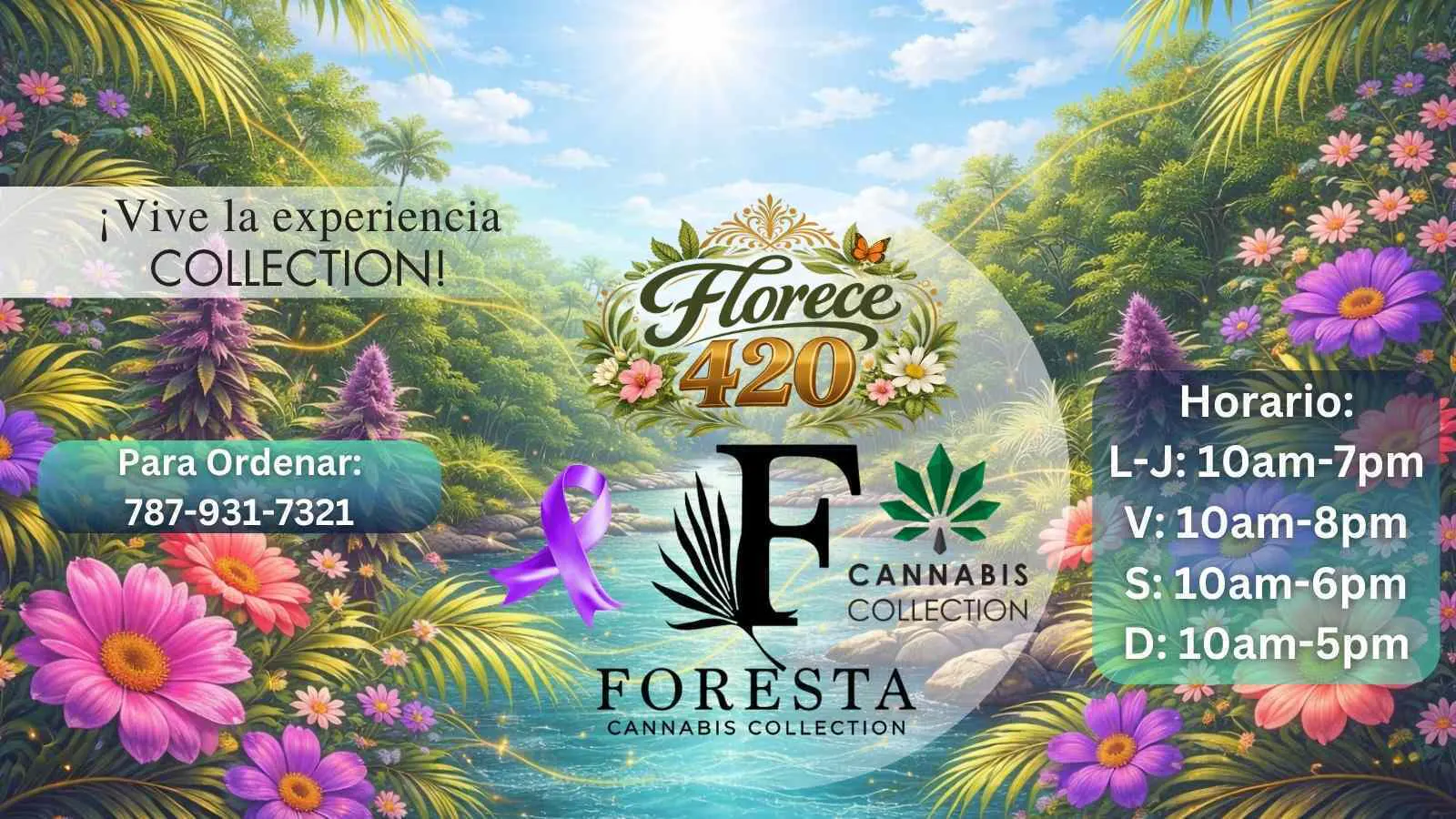 Foresta Cannabis Collection listing banner