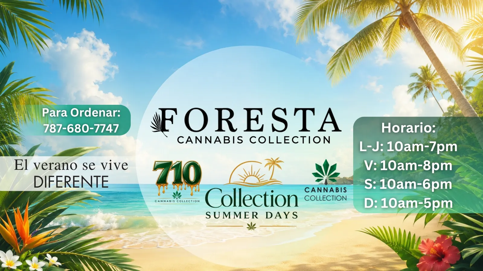 Foresta Cannabis Collection listing banner