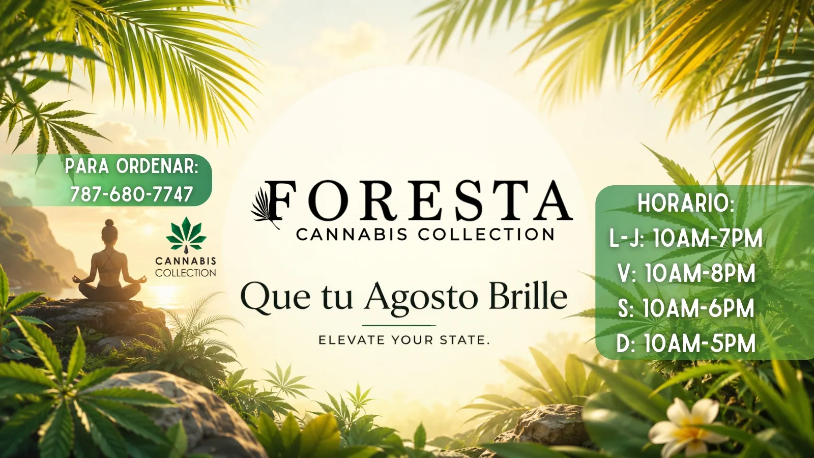 Foresta Cannabis Collection listing banner