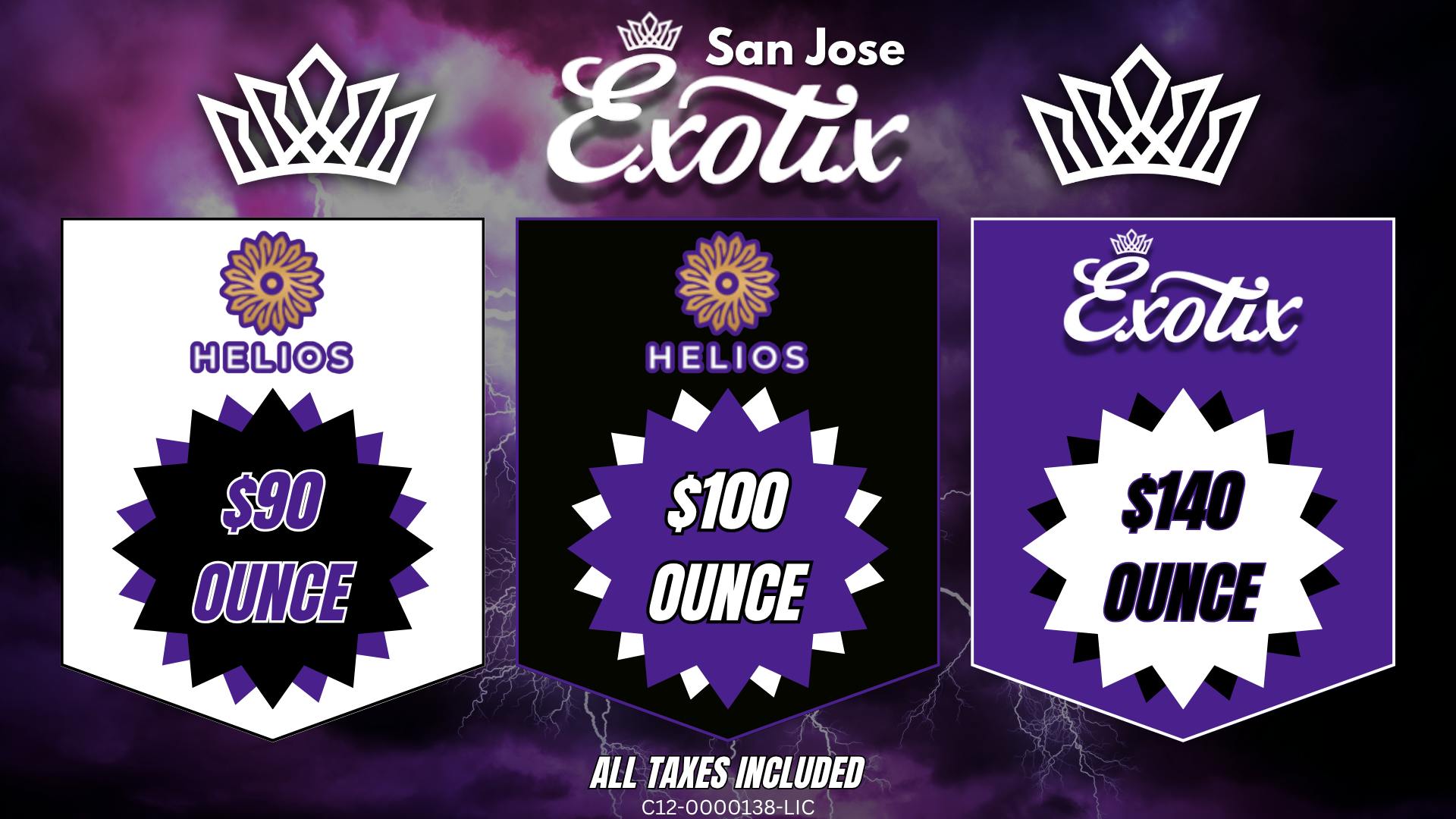 Exotix Weed Dispensary San Jose listing banner