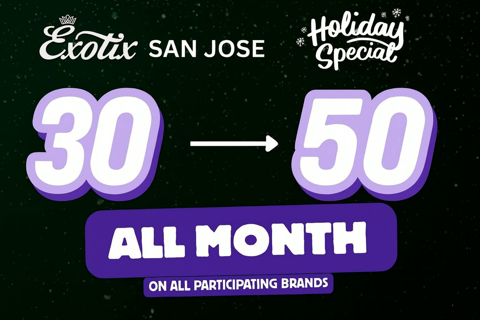 Exotix Weed Dispensary San Jose listing banner