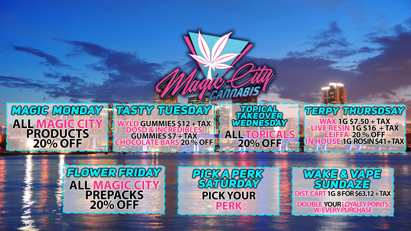Magic City Cannabis - Colorado listing banner