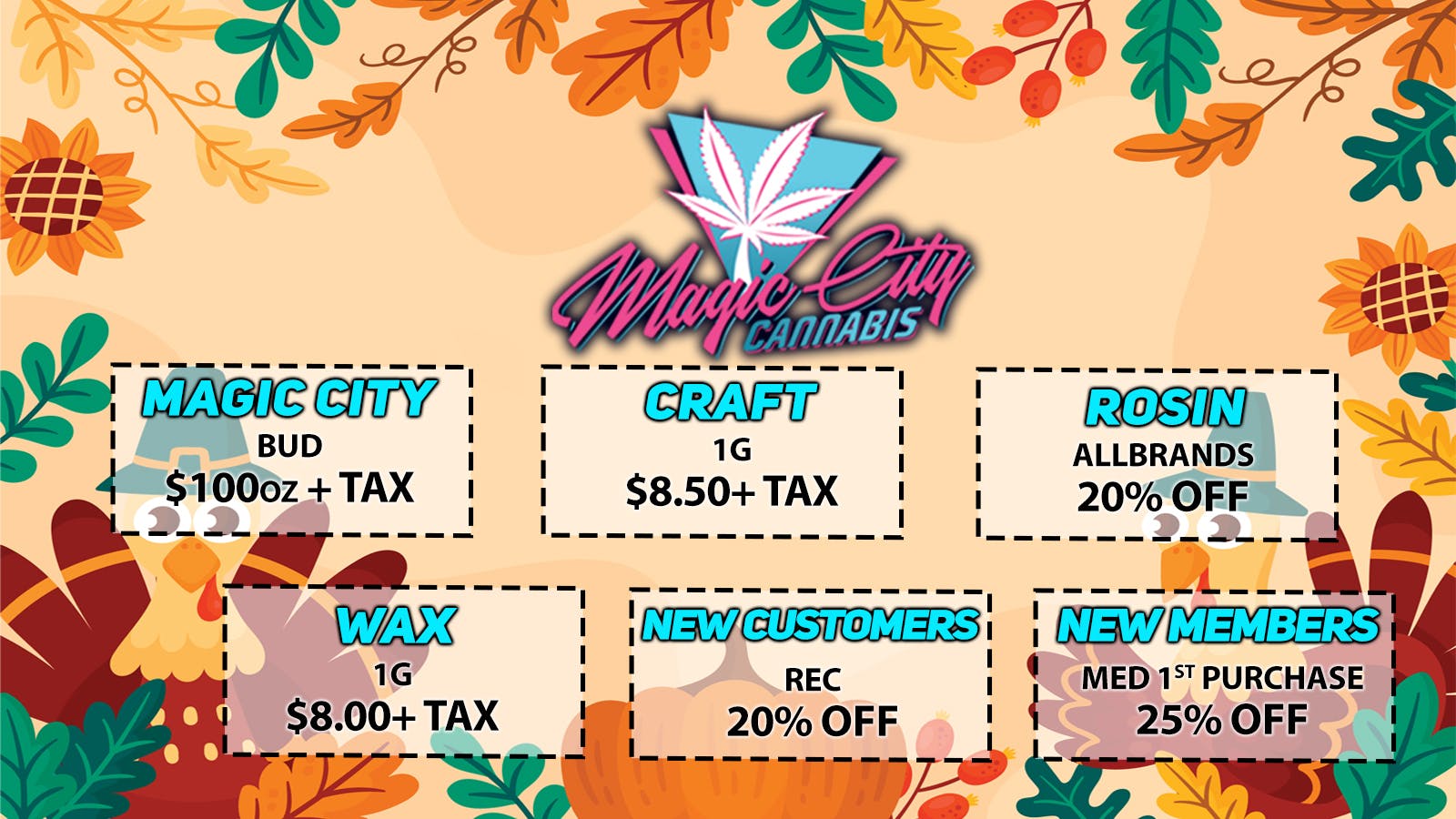 Magic City Cannabis - Colorado listing banner