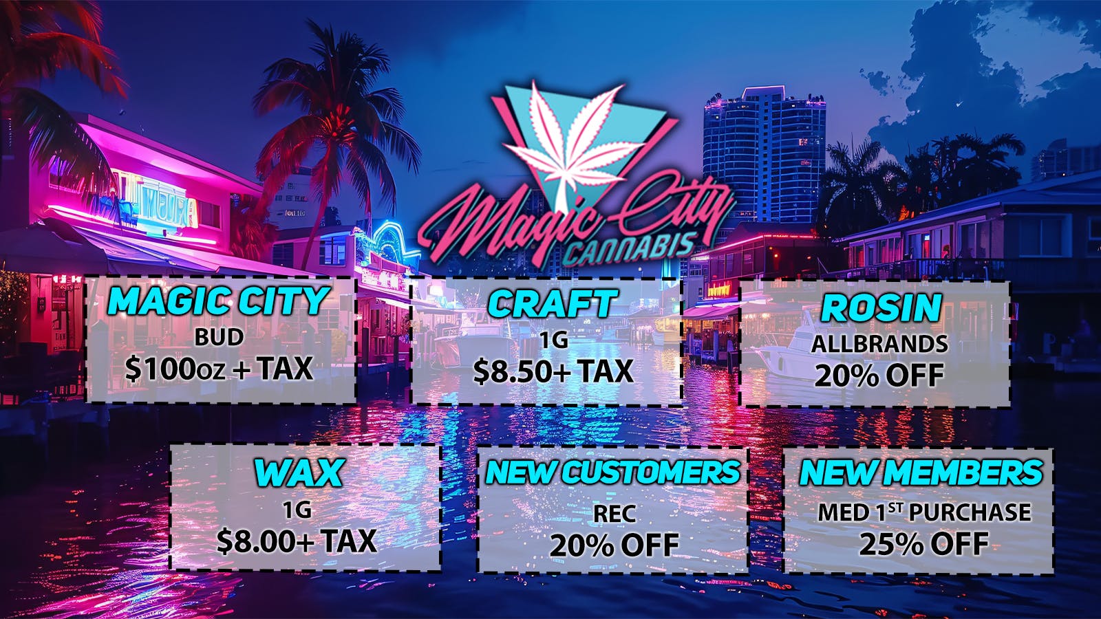 Magic City Cannabis - Colorado listing banner
