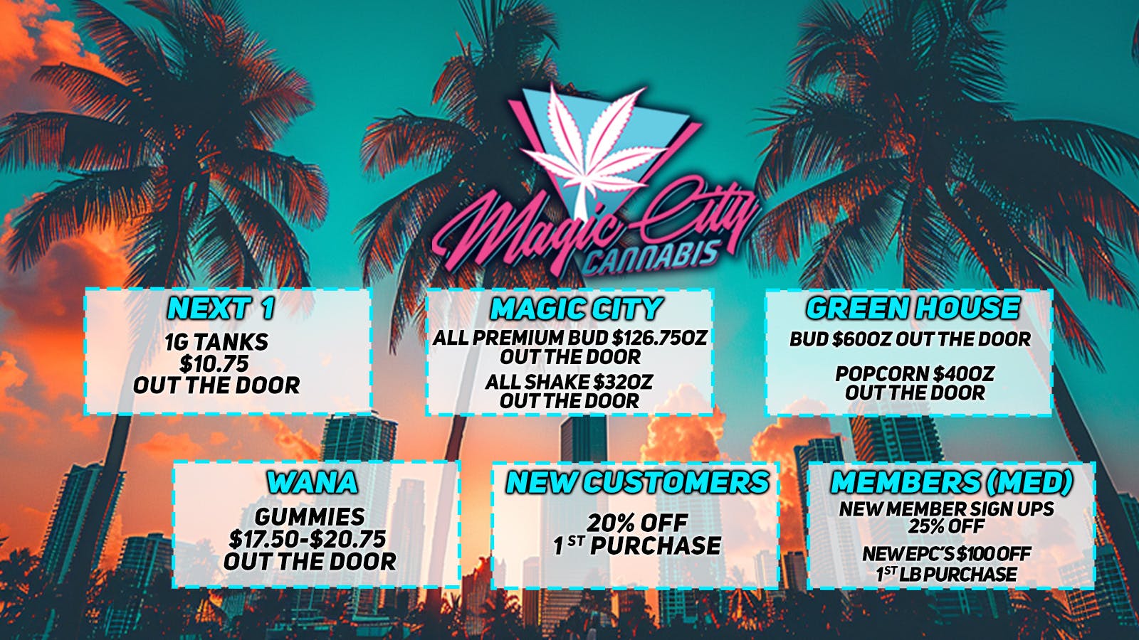 Magic City Cannabis - Colorado listing banner