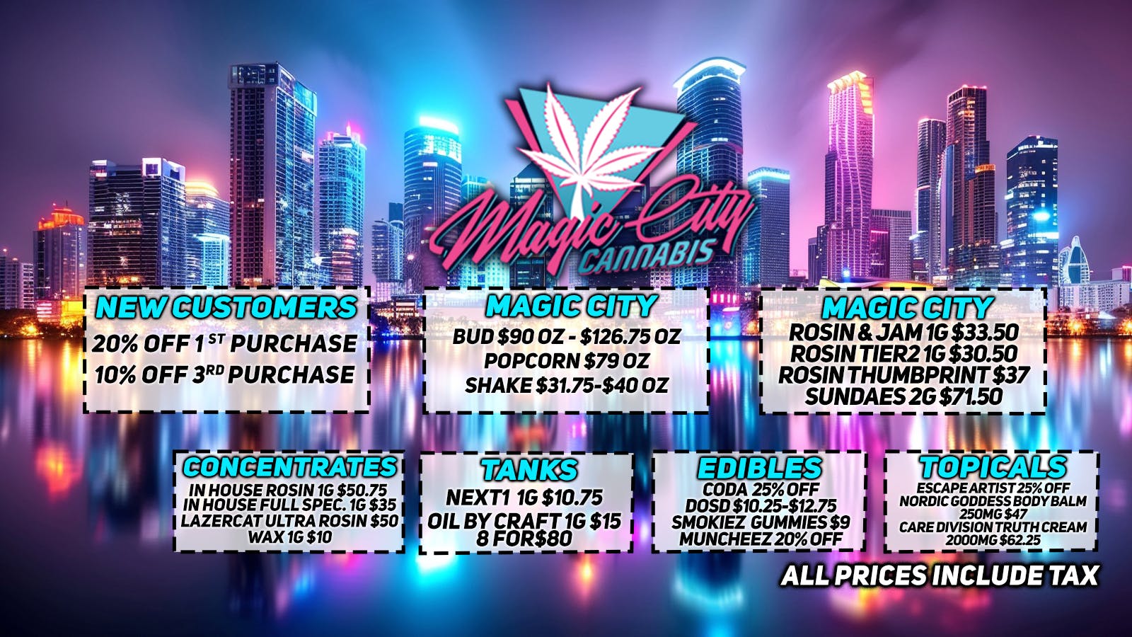 Magic City Cannabis - Colorado listing banner