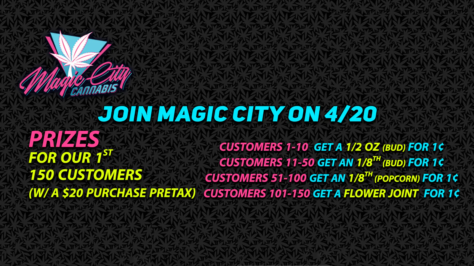 Magic City Cannabis - Colorado listing banner