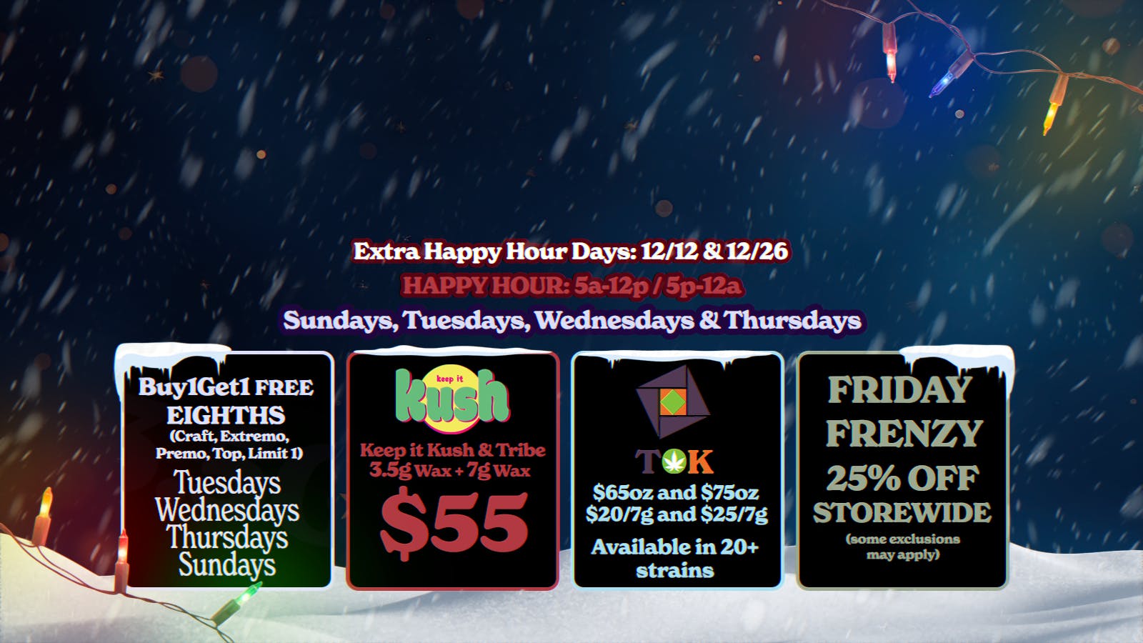 Kush House - 24 Hours Never Closed & Drive Thru! - Moore listing banner