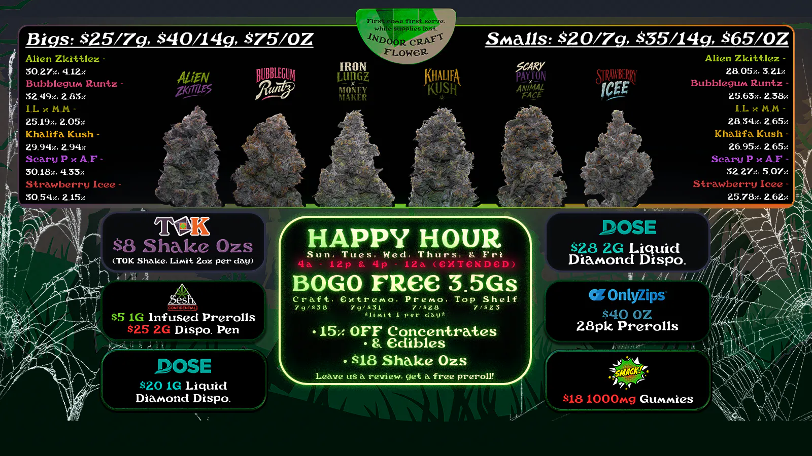 Kush House - 24 Hours Never Closed & Drive Thru! - Moore listing banner