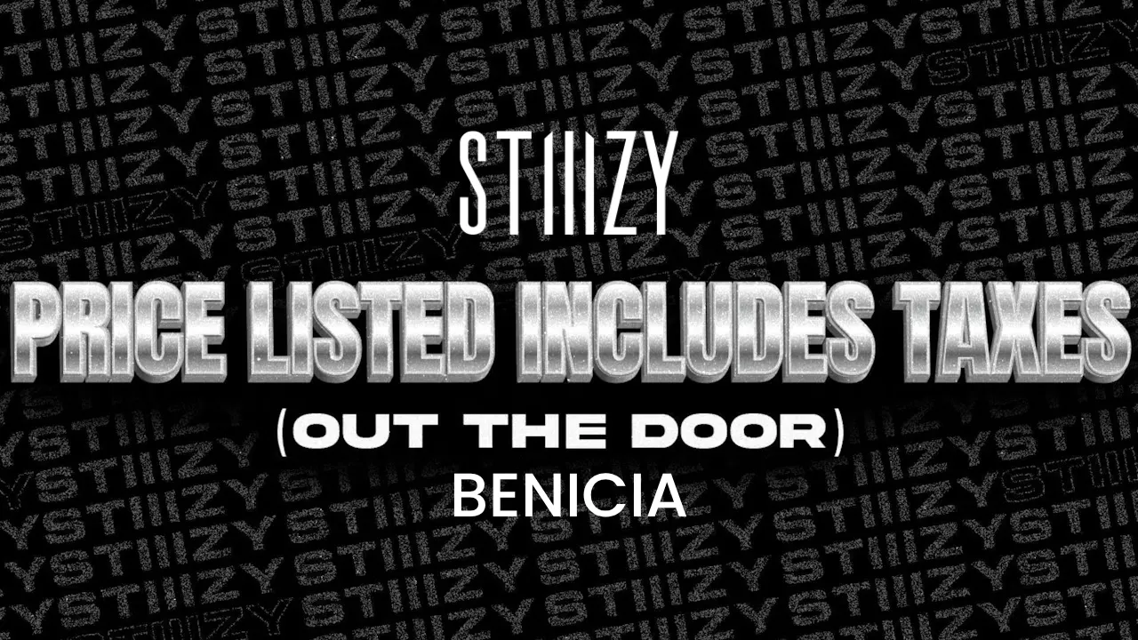 STIIIZY Benicia listing banner