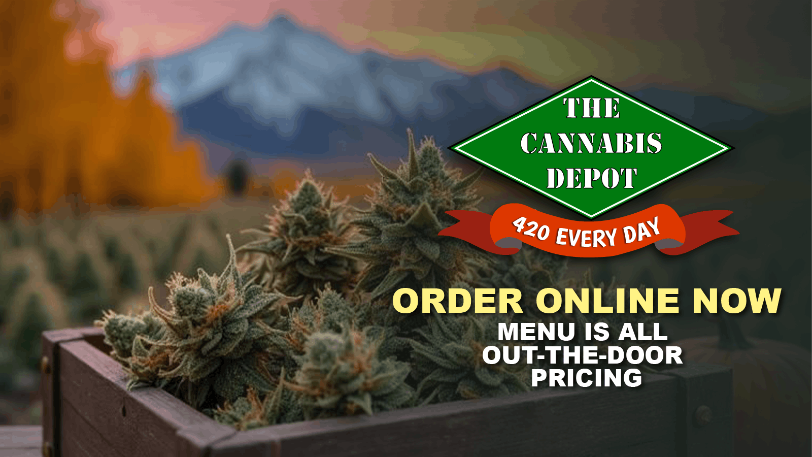 The Cannabis Depot Boulder listing banner