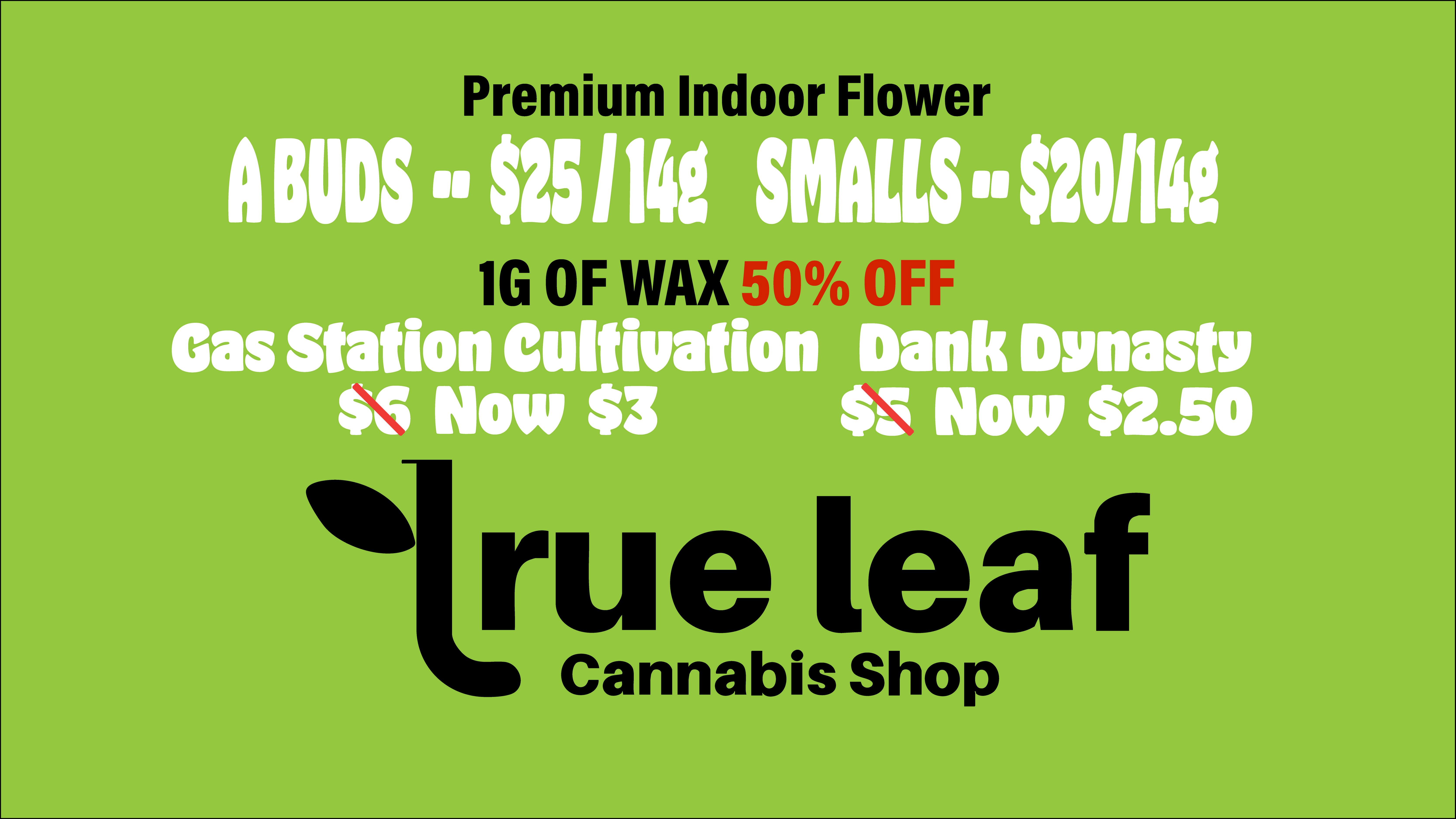 True Leaf - Lawrence listing banner