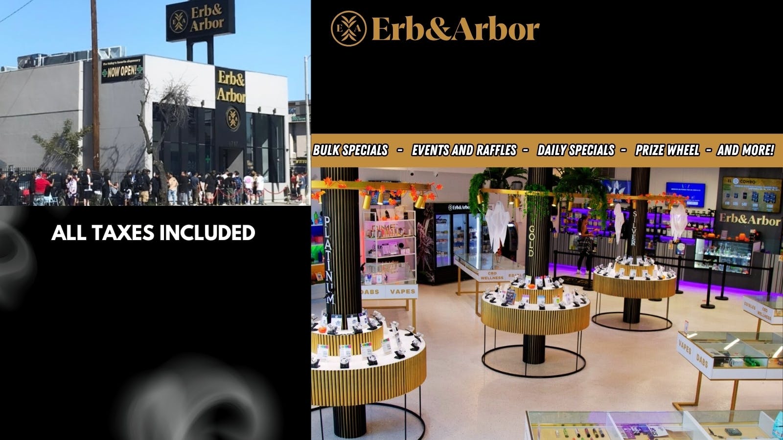 Erb & Arbor listing banner