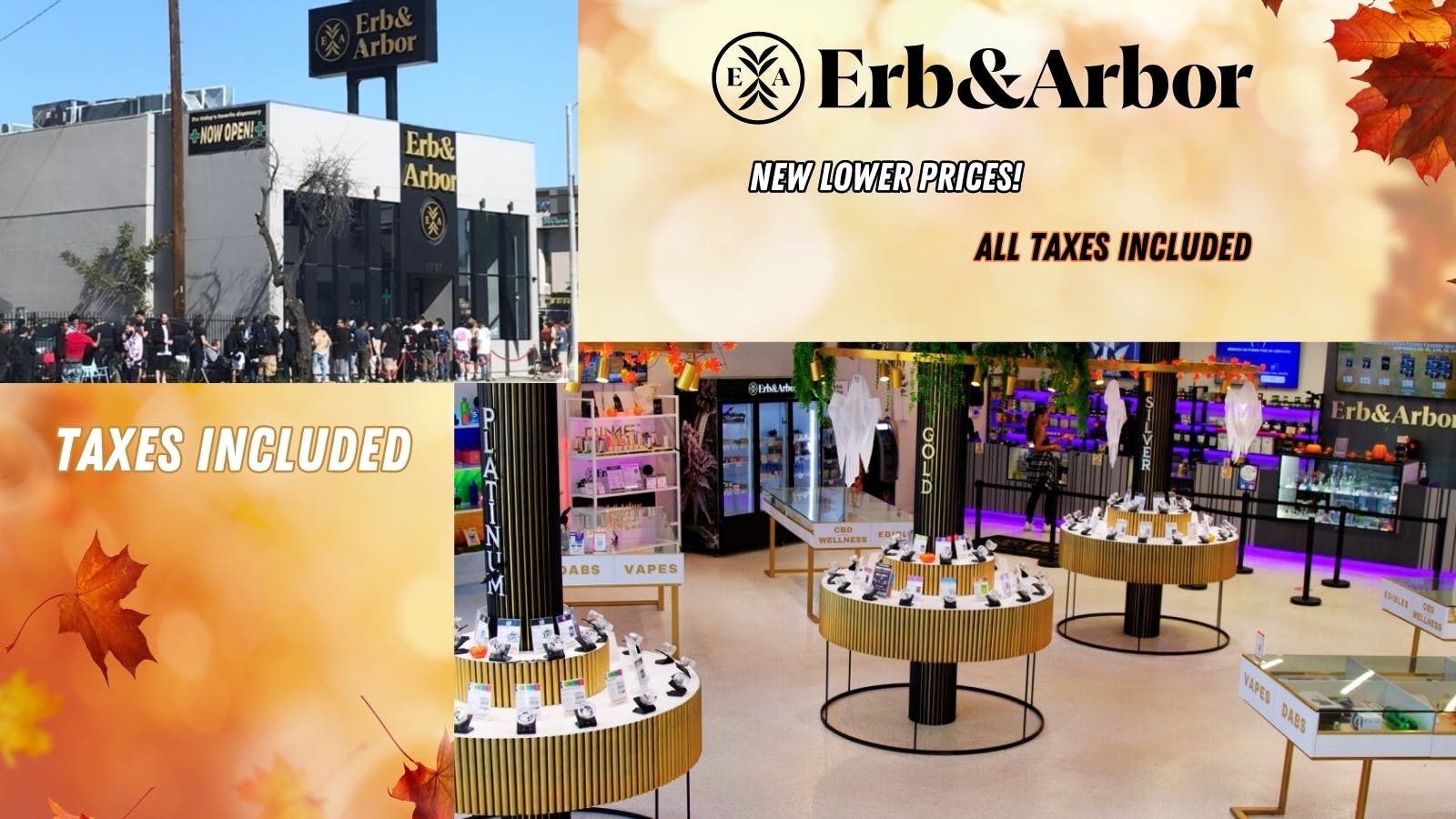 Erb & Arbor listing banner