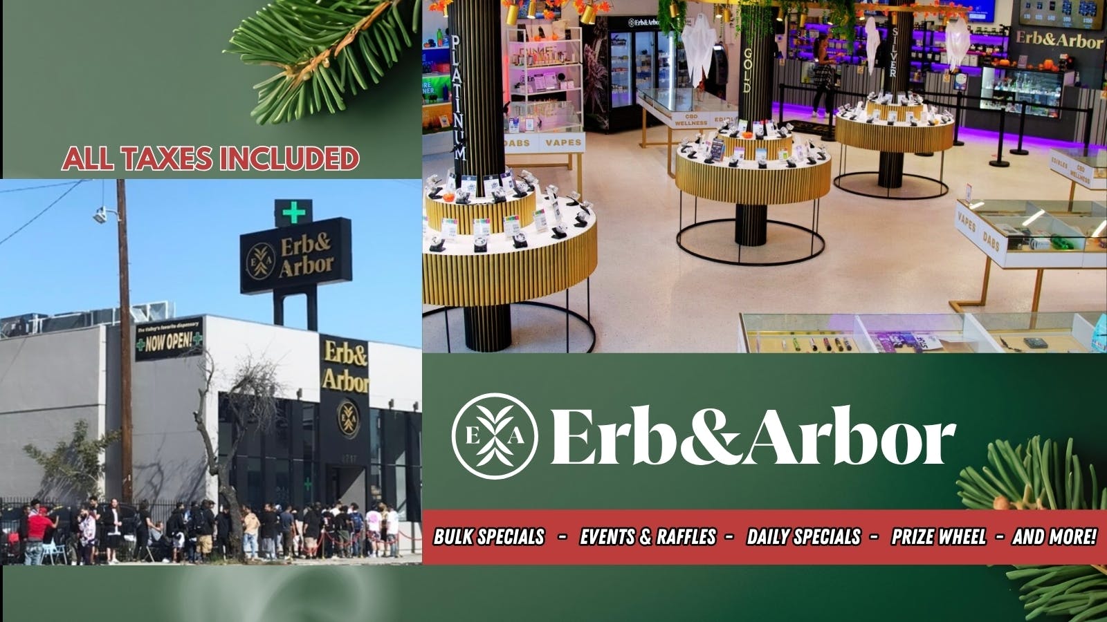 Erb & Arbor listing banner