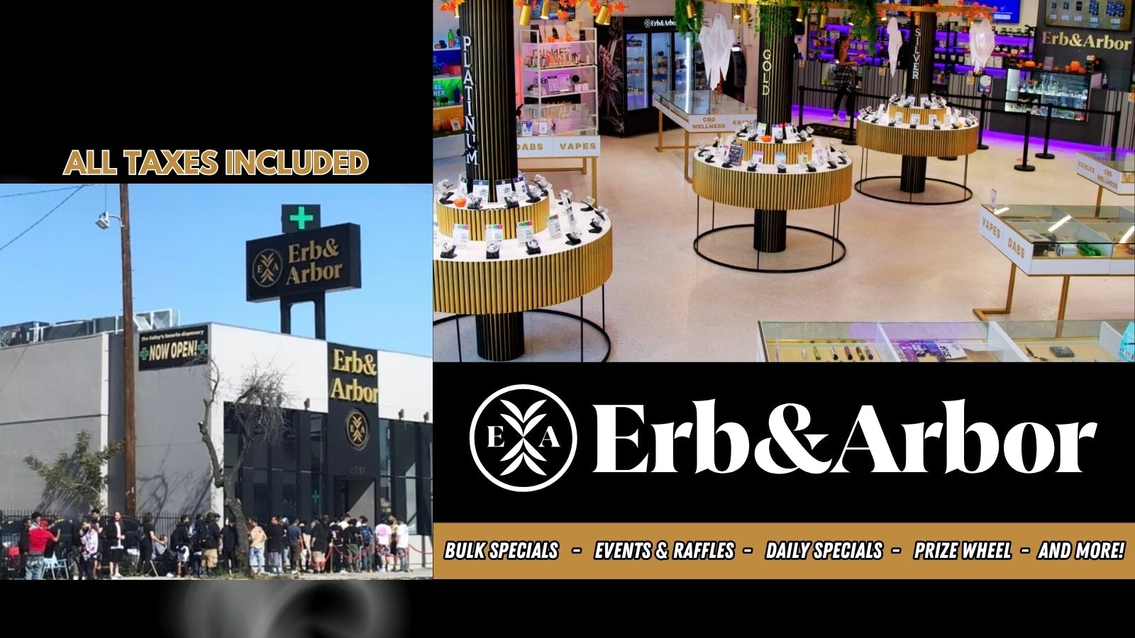 Erb & Arbor listing banner