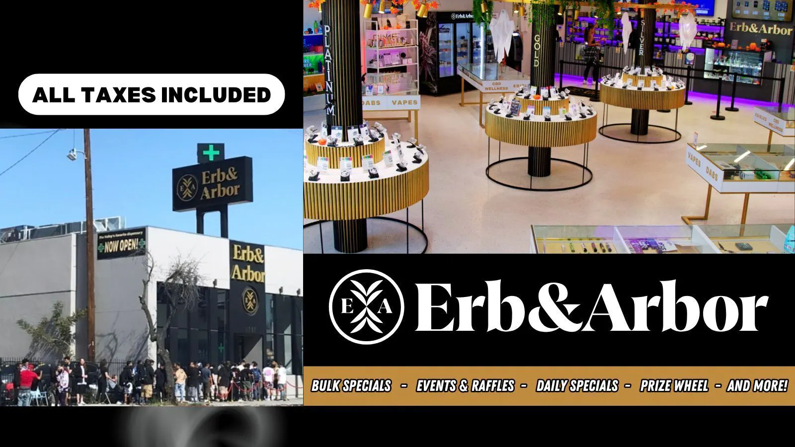Erb & Arbor listing banner