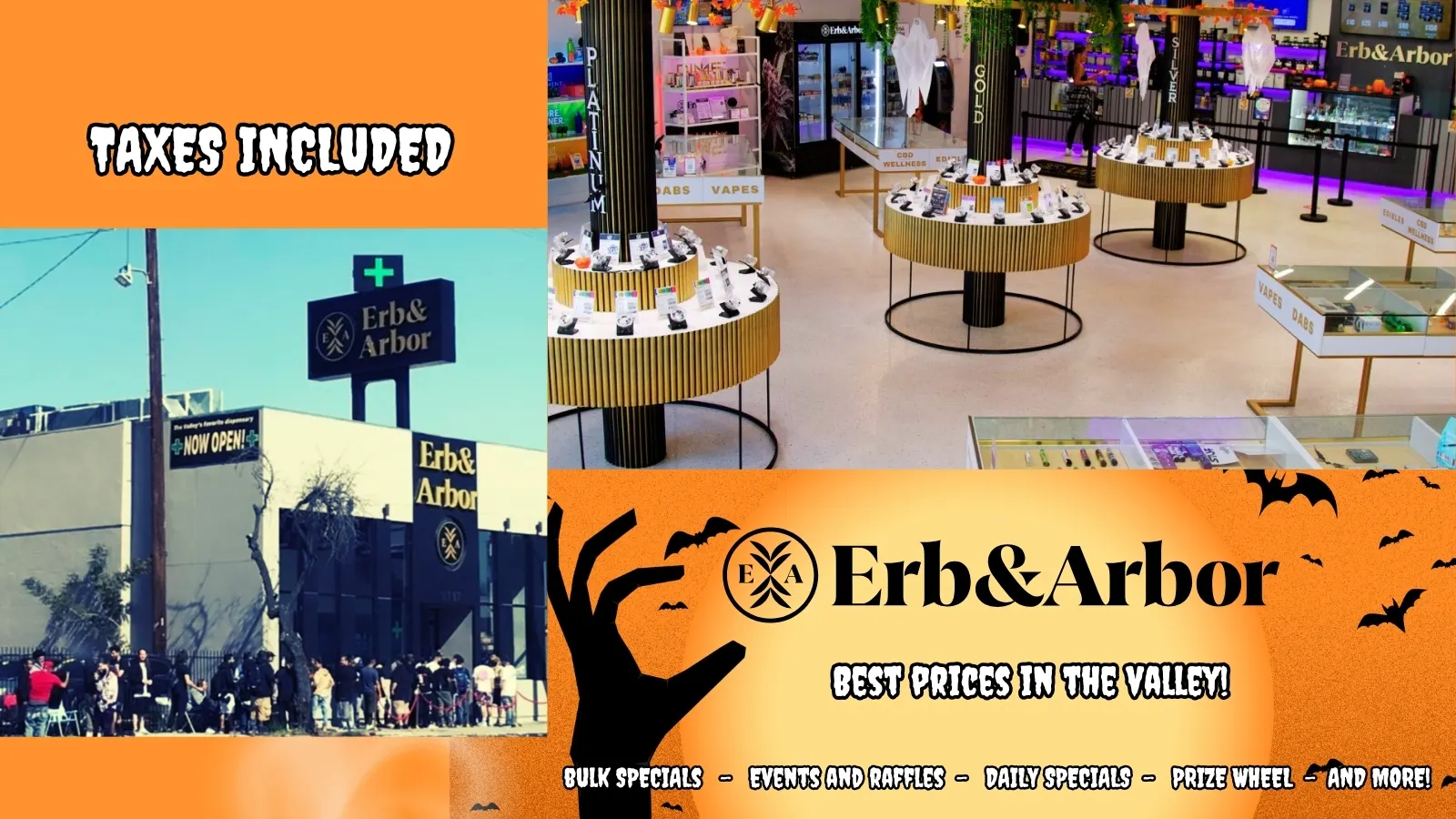 Erb & Arbor listing banner