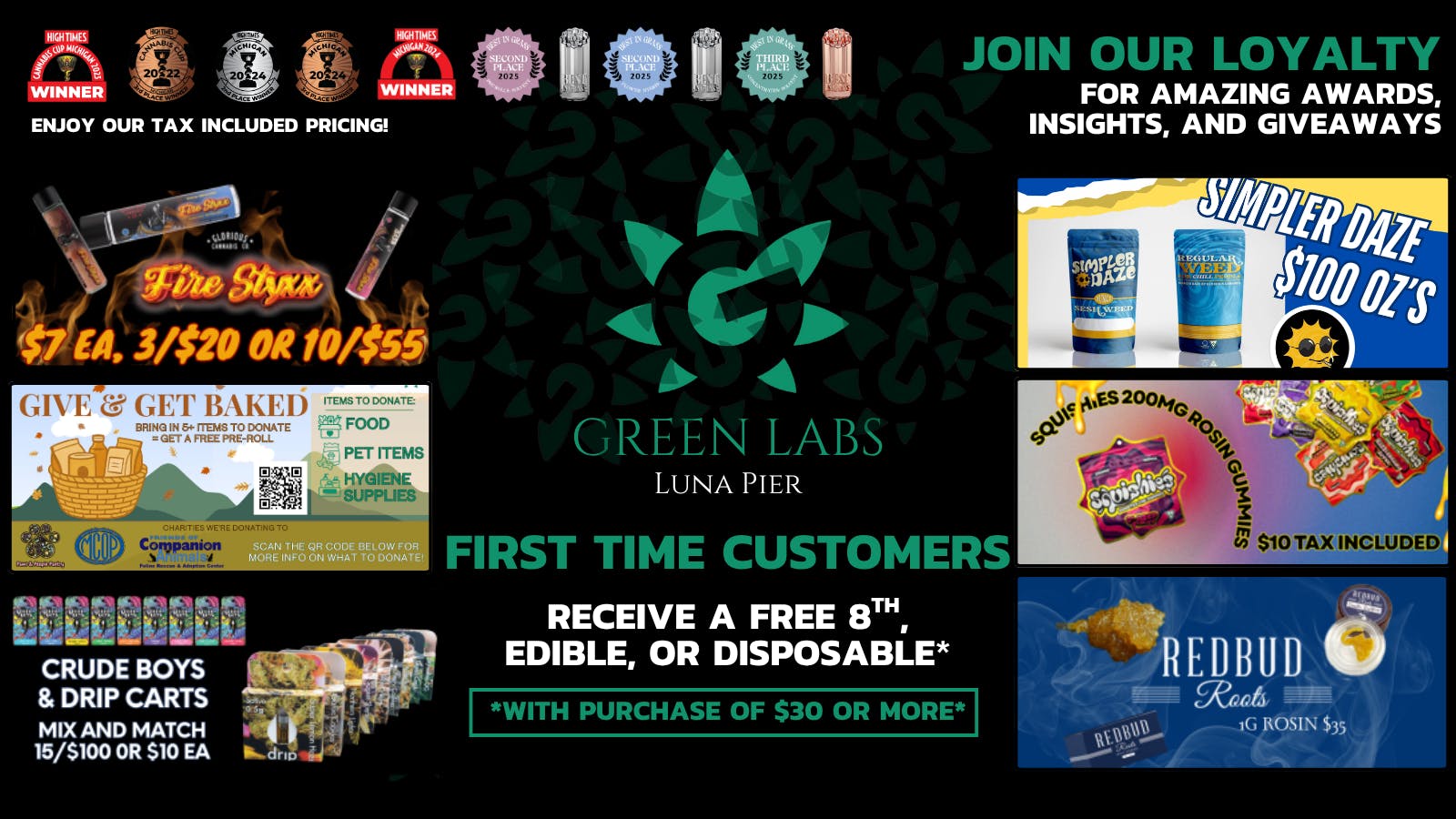 Green Labs Provisions (Now REC) listing banner