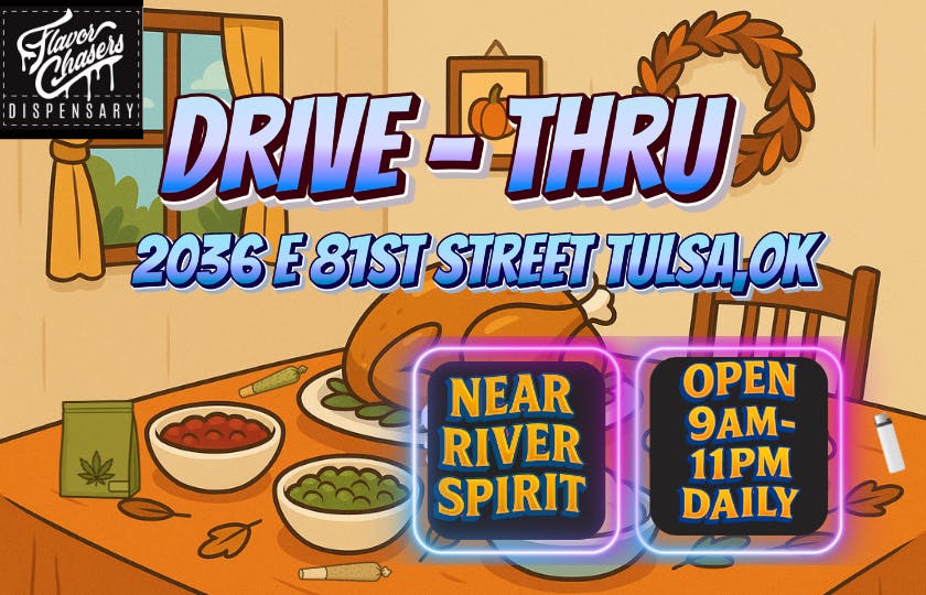 Flavor Chasers Dispensary - Drive Thru listing banner