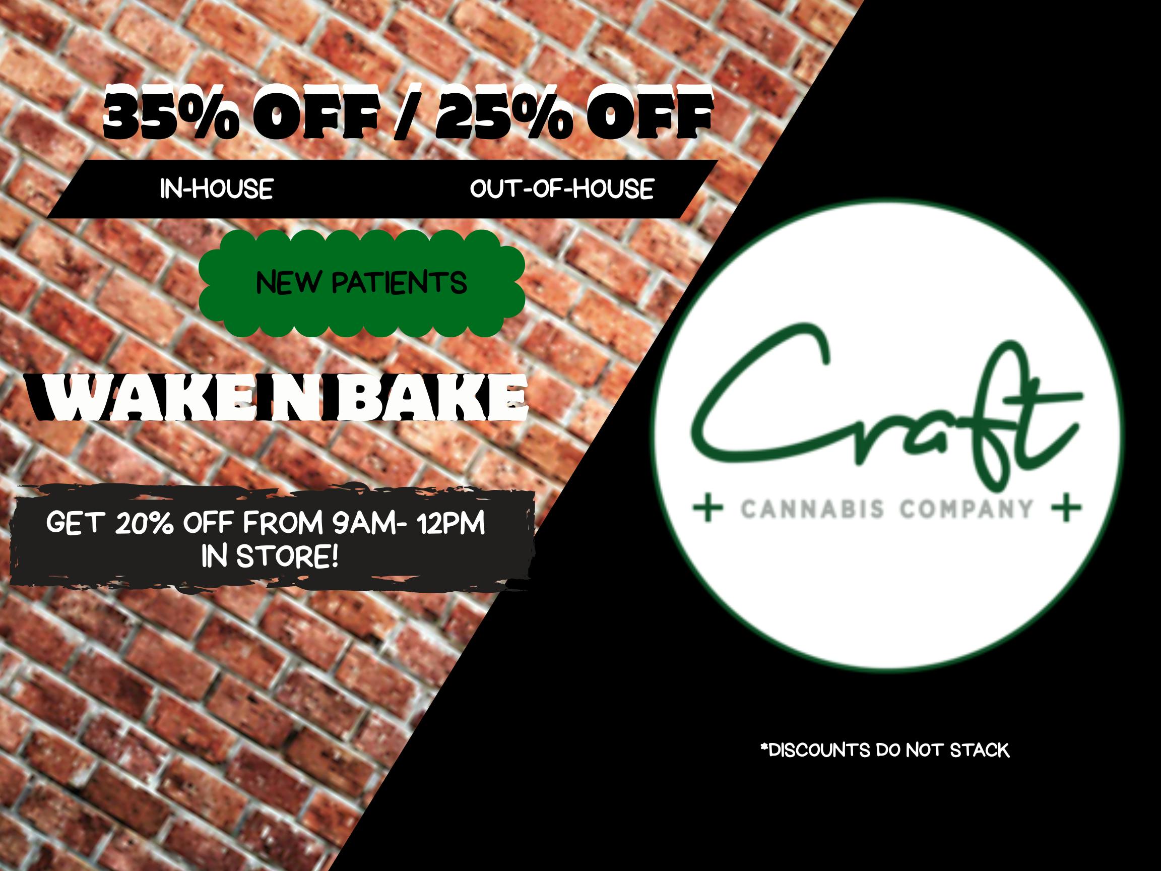 Craft Cannabis Company - Moore listing banner