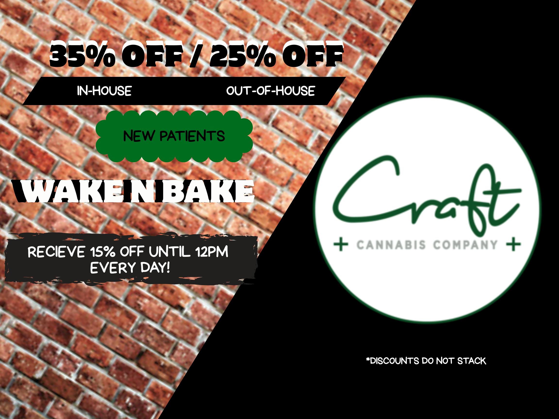 Craft Cannabis Company - Moore listing banner