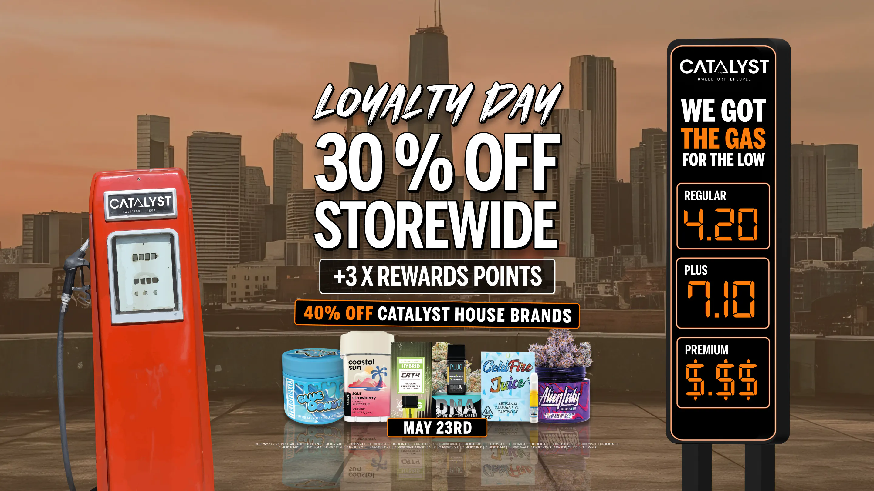 Catalyst Cannabis Dispensary Marina listing banner