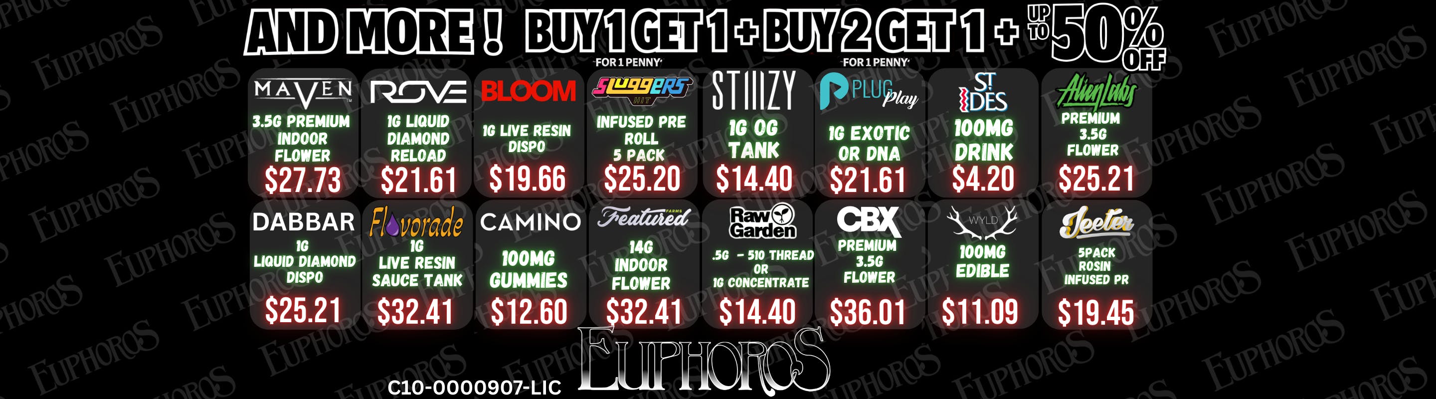 Euphoros listing banner