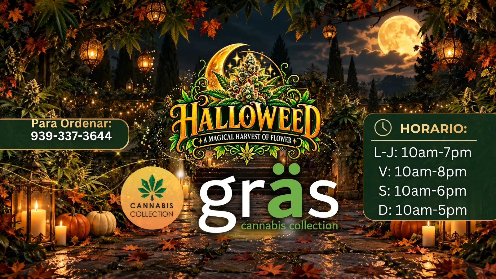 Gräs Cannabis Collection listing banner