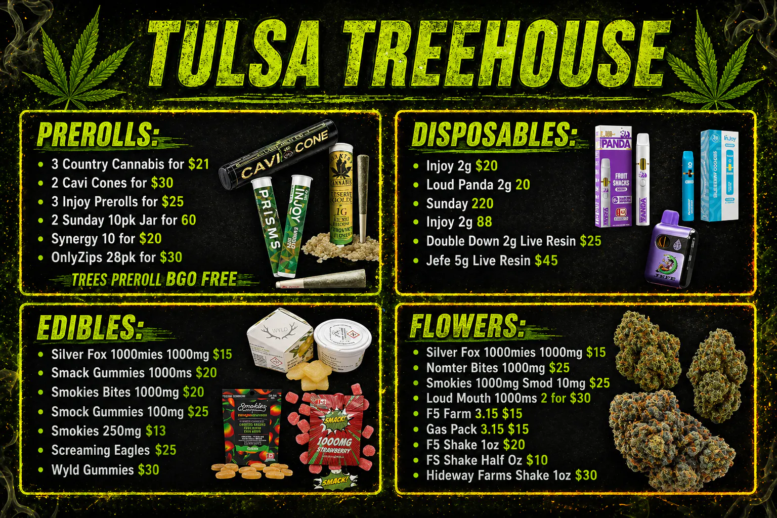 Tulsa Treehouse - Broken Arrow listing banner