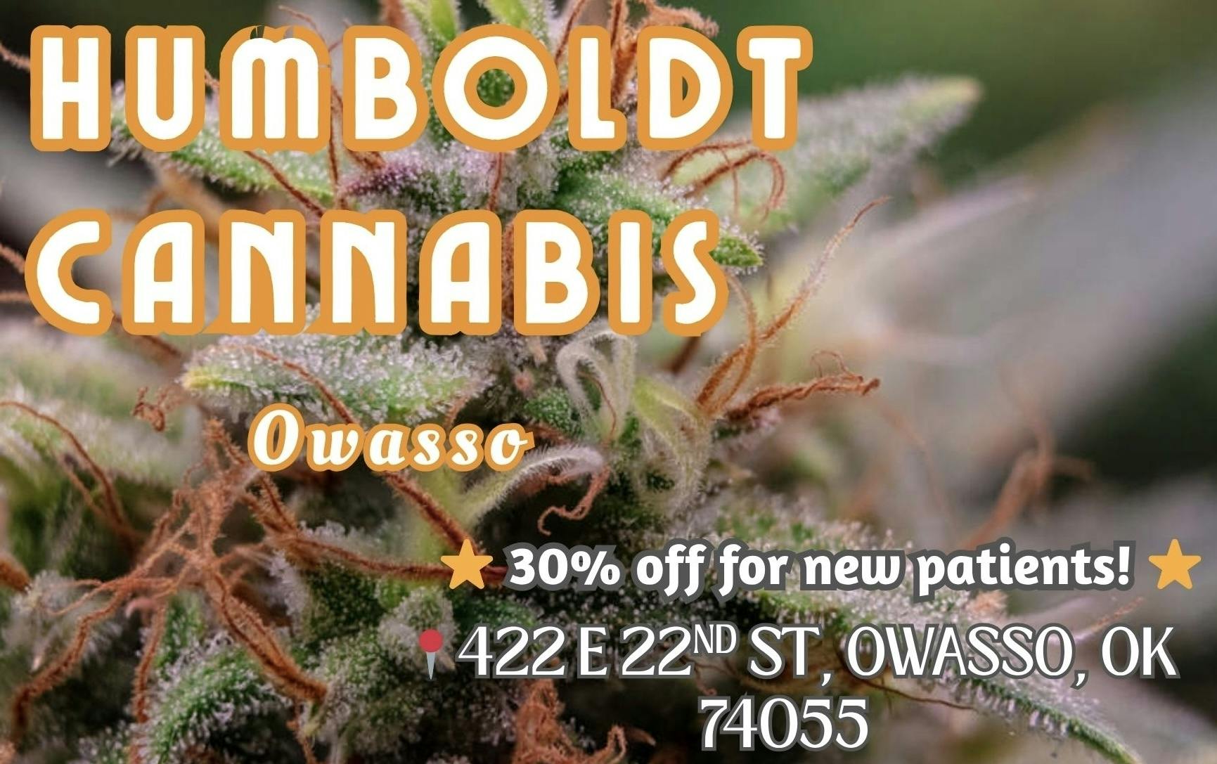 Humboldt Cannabis - Owasso listing banner
