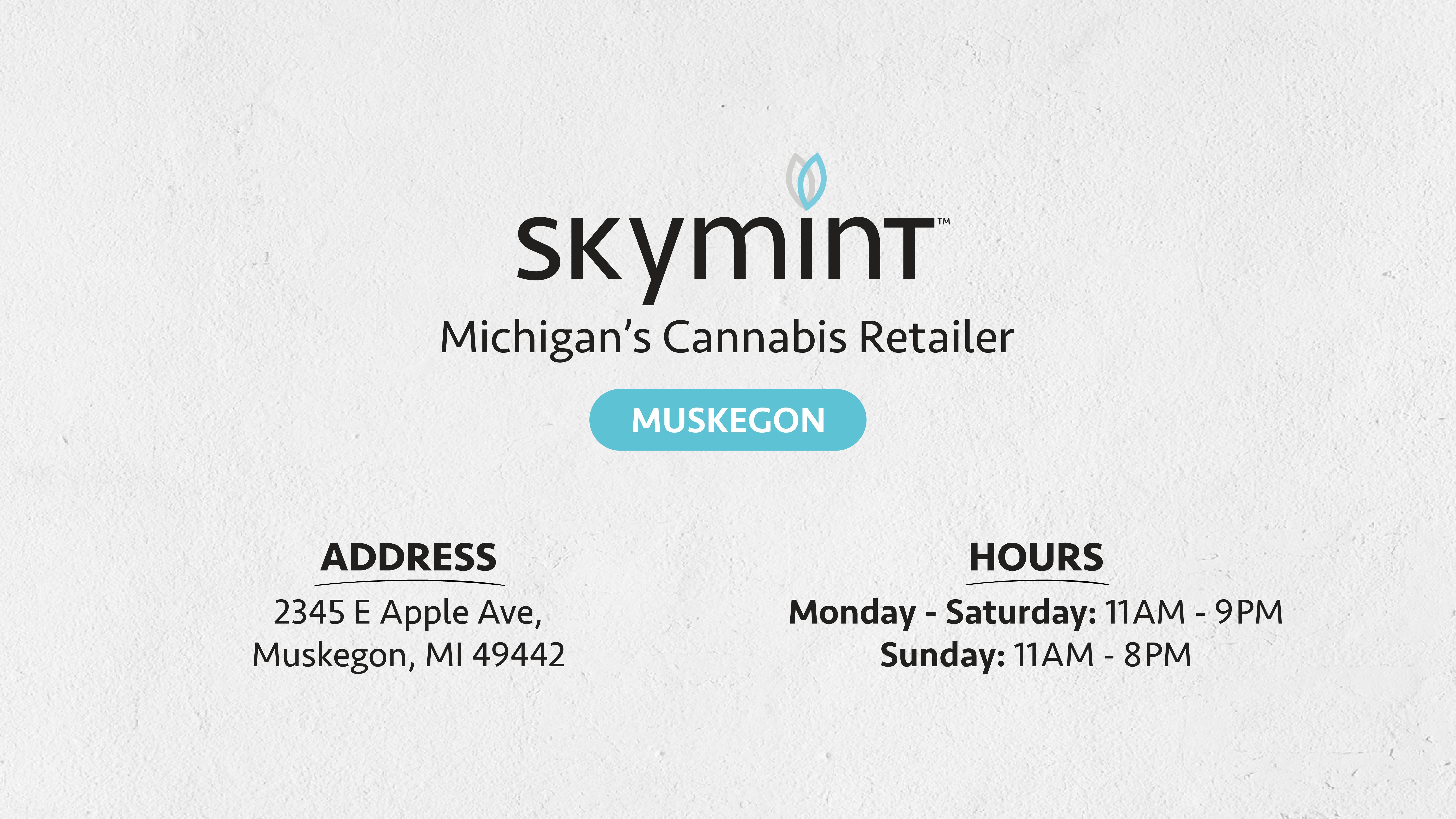 Skymint - Muskegon listing banner
