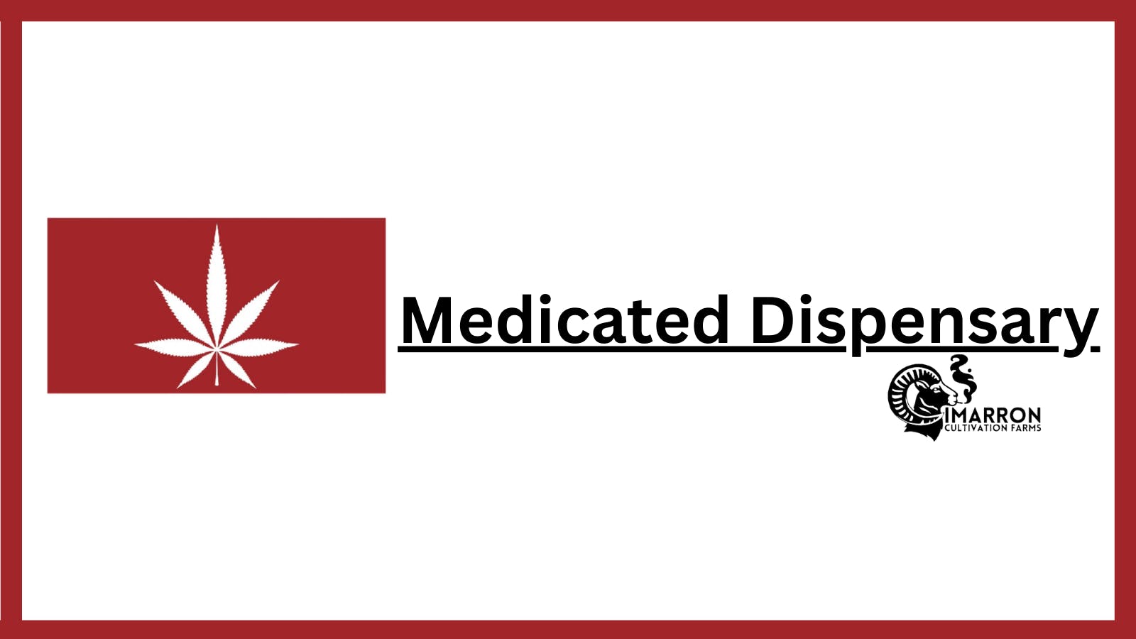 Medicated Dispensary listing banner