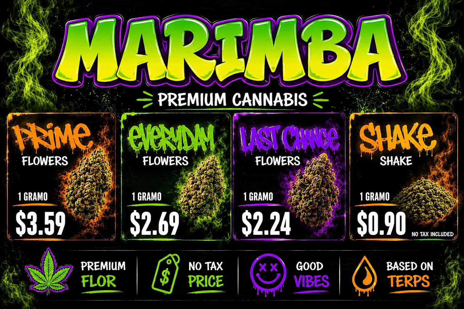Marimba listing banner