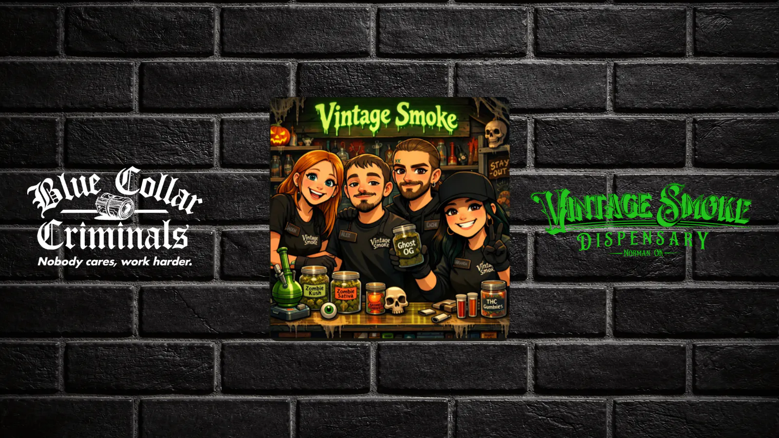 Vintage Smoke Dispensary listing banner