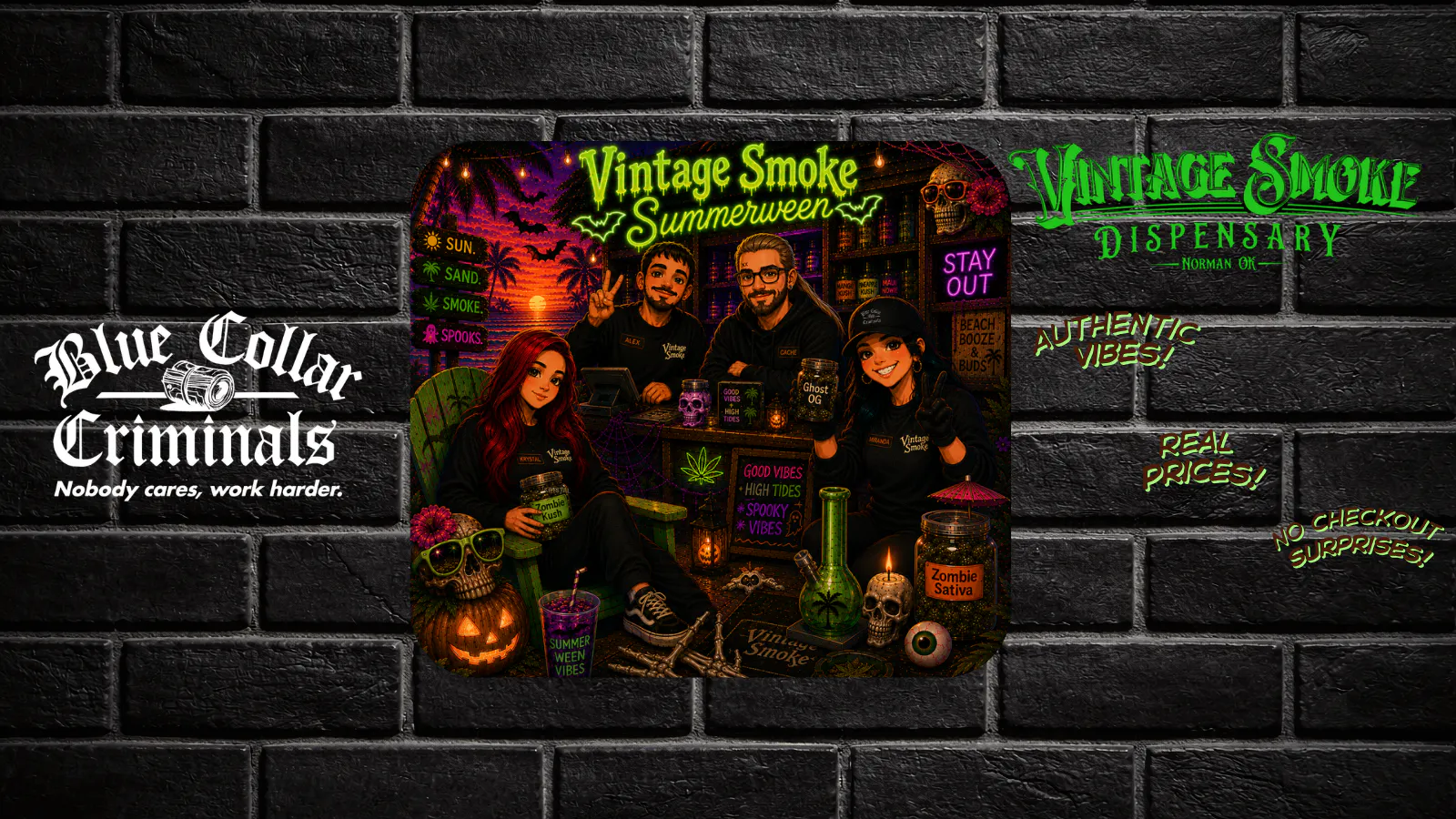 Vintage Smoke Dispensary listing banner